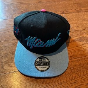 Brand new Miami Heat hat SnapBack